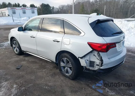 2020 Acura Mdx Standard из США, поврежденный, VIN 5J8YD4H32LL035902